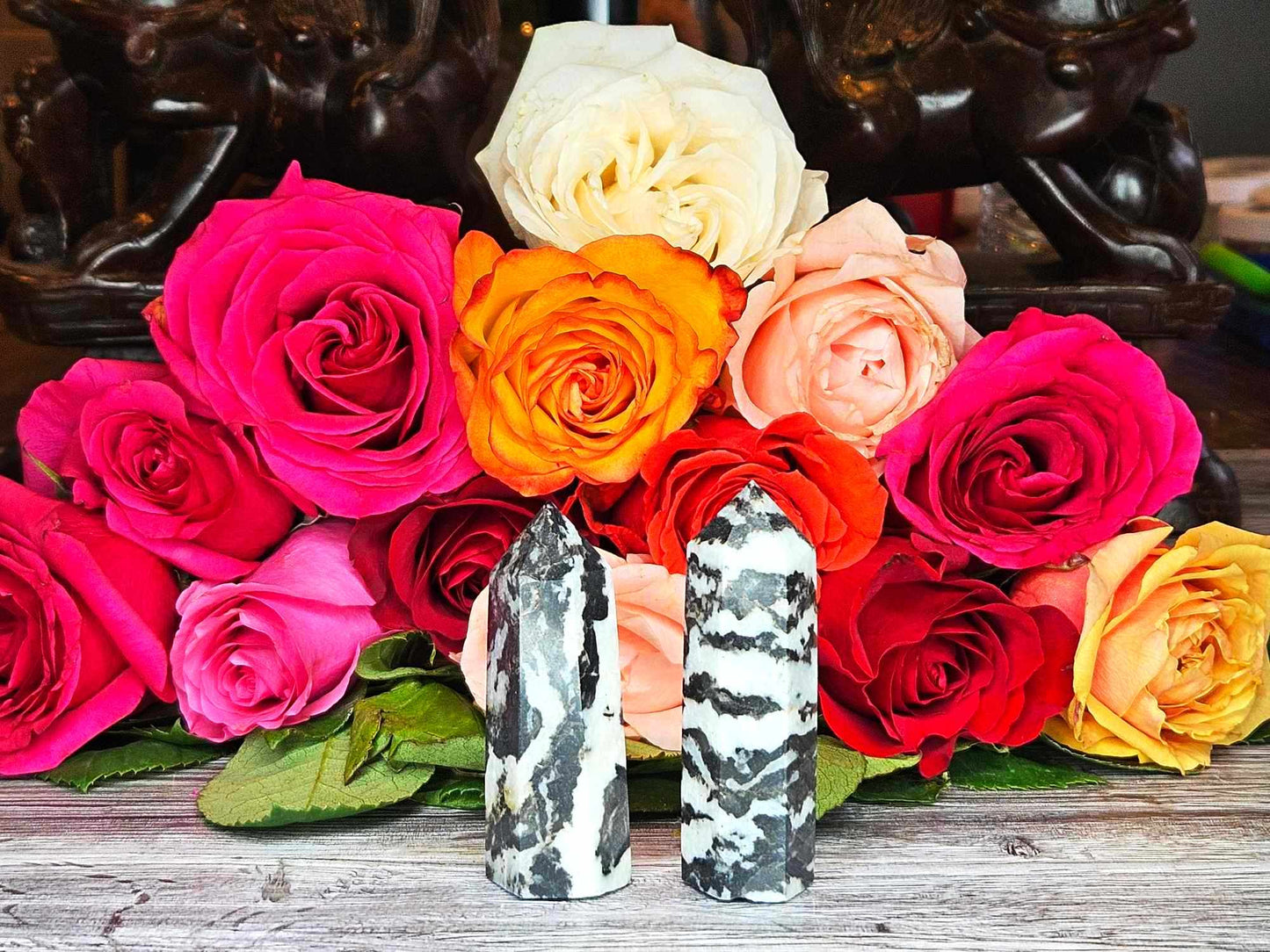 Sexy Zebra Jasper Towers - Love