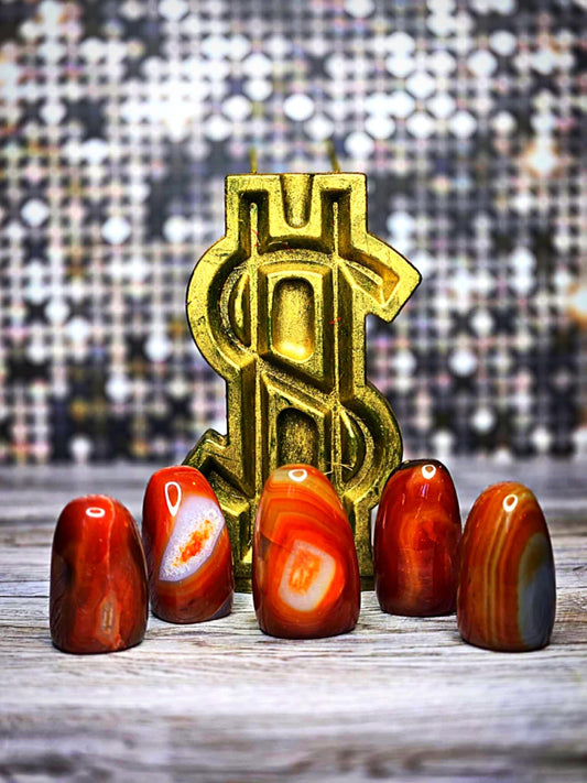 Bring It Carnelian Free Forms - Prosperity