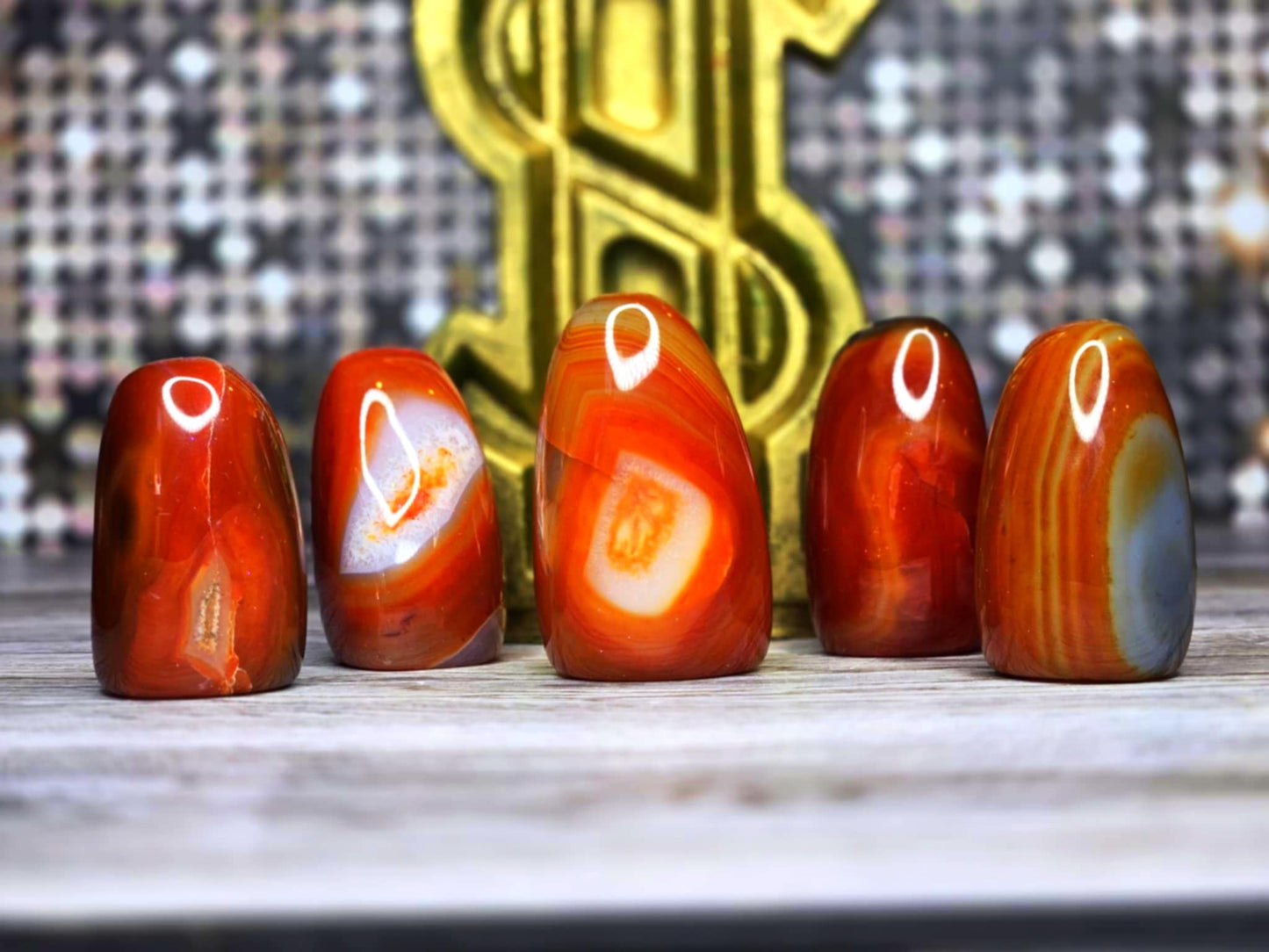 Bring It Carnelian Free Forms - Prosperity