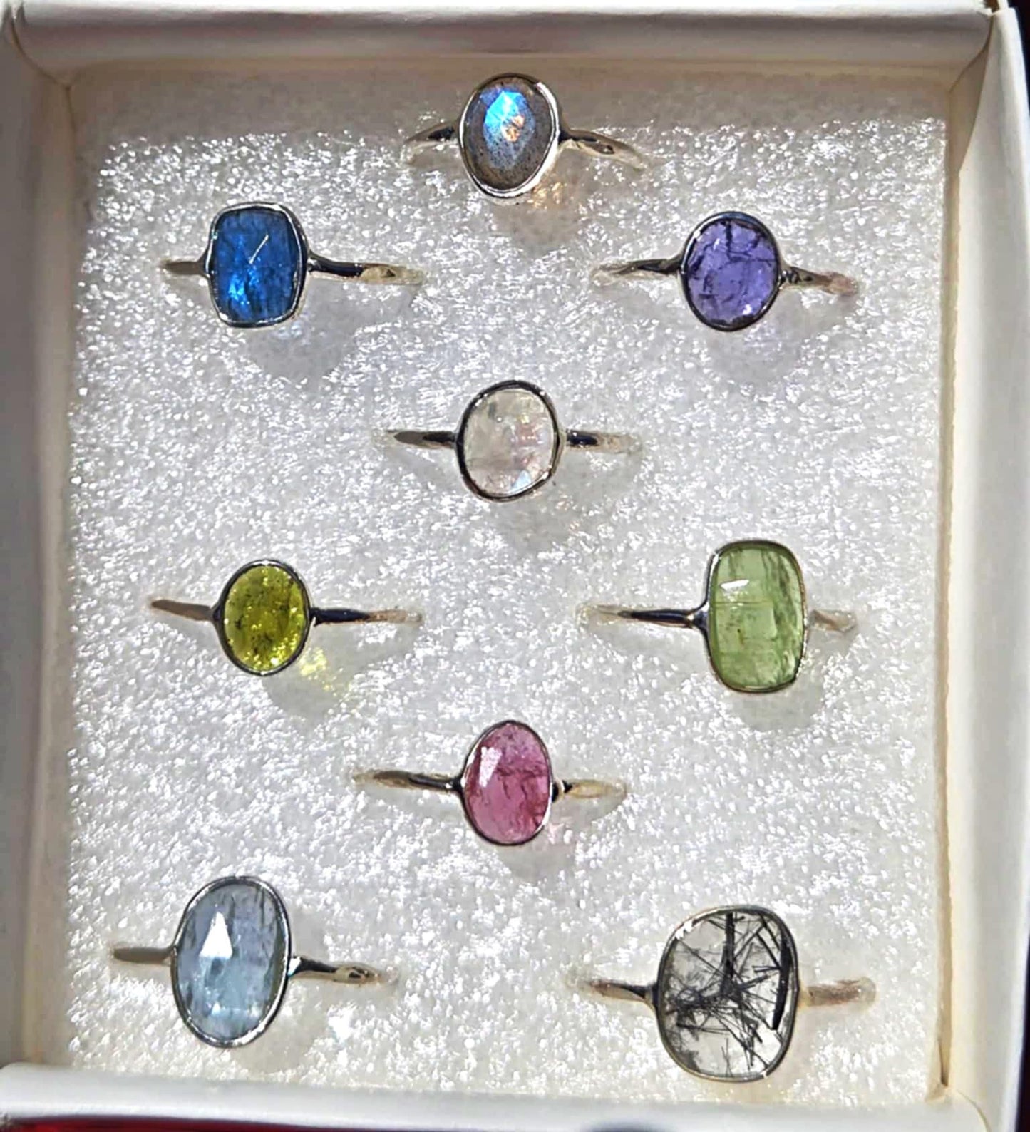 Yas Assorted Sterling Silver Rings - Protection