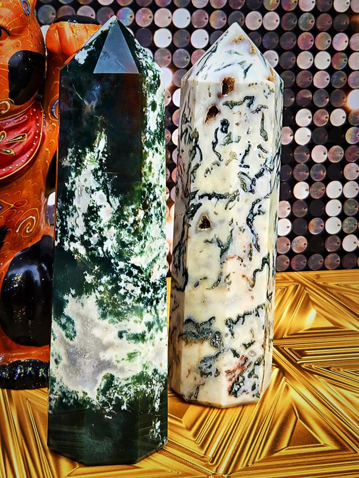 Wisdom Abounds Tree Agate Towers - Success & Blessings