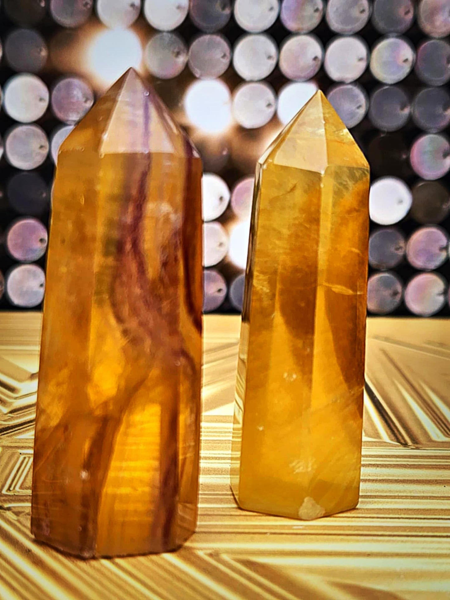 Sunshine Days Yellow Fluorite Towers
