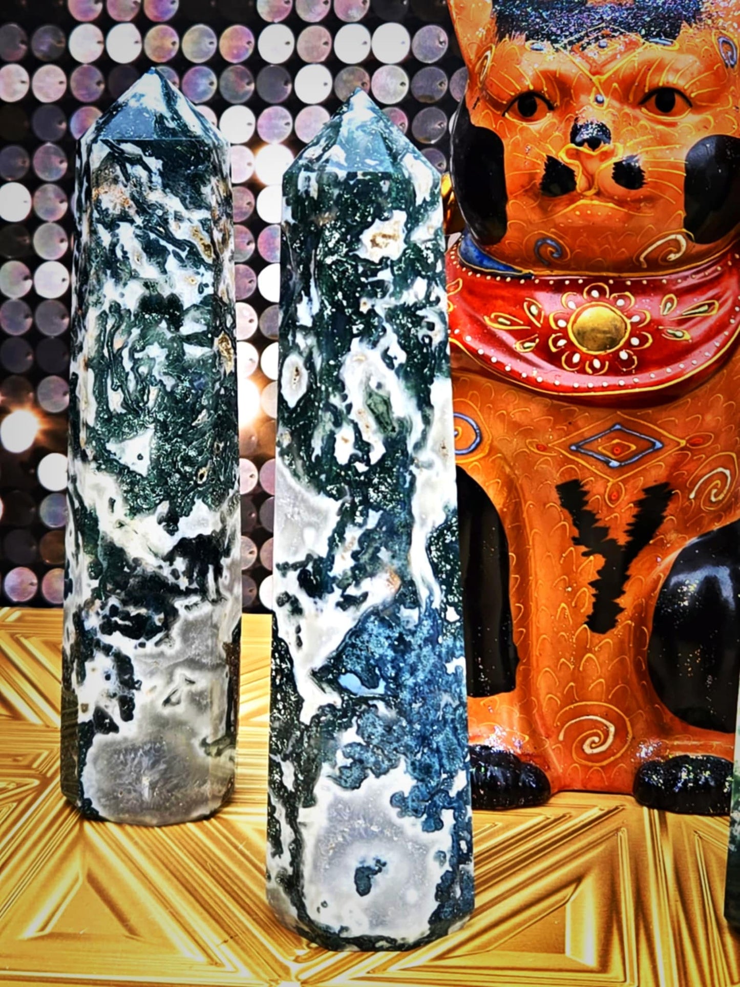 Wisdom Abounds Tree Agate Towers - Success & Blessings
