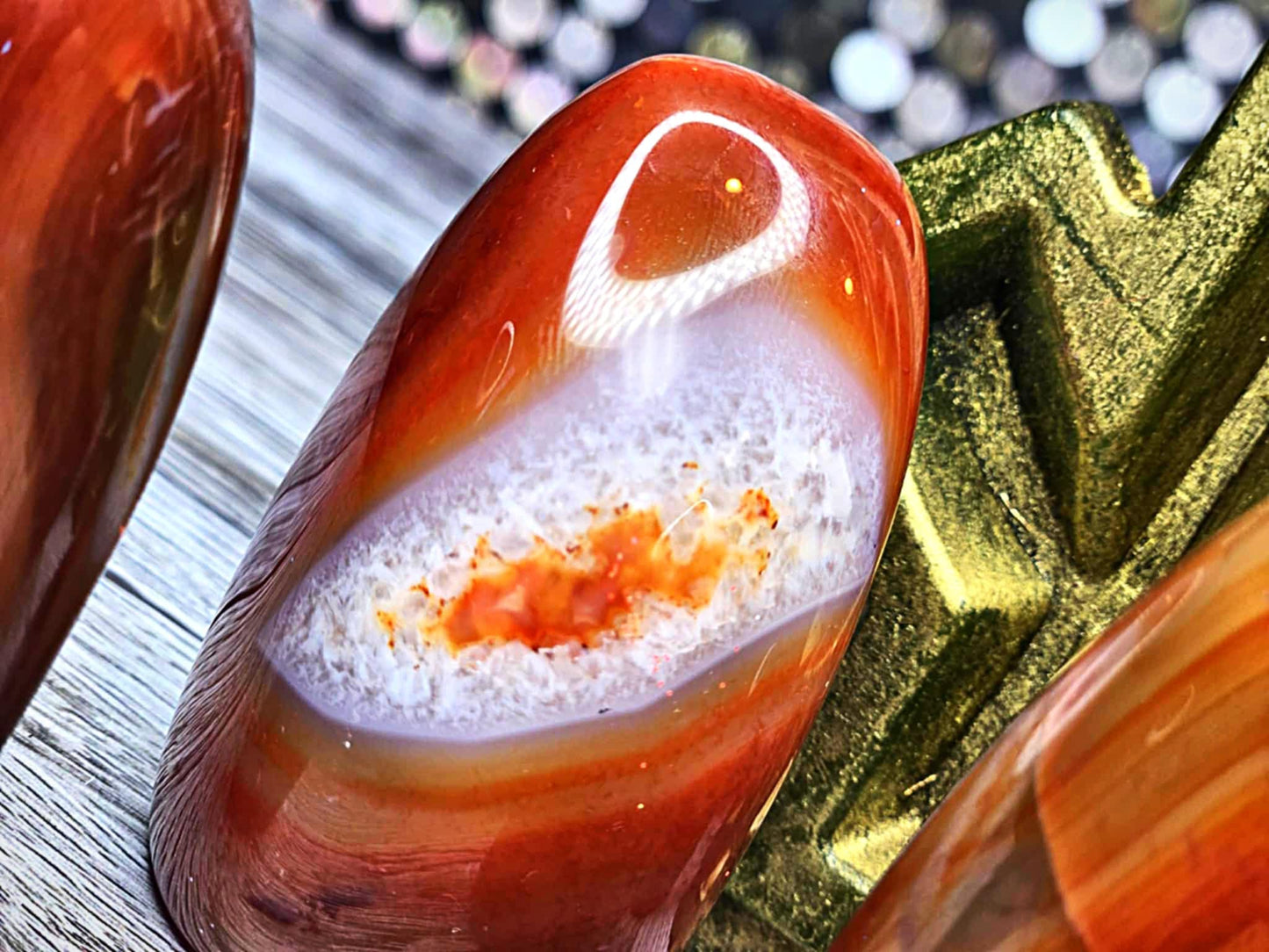 Bring It Carnelian Free Forms - Prosperity