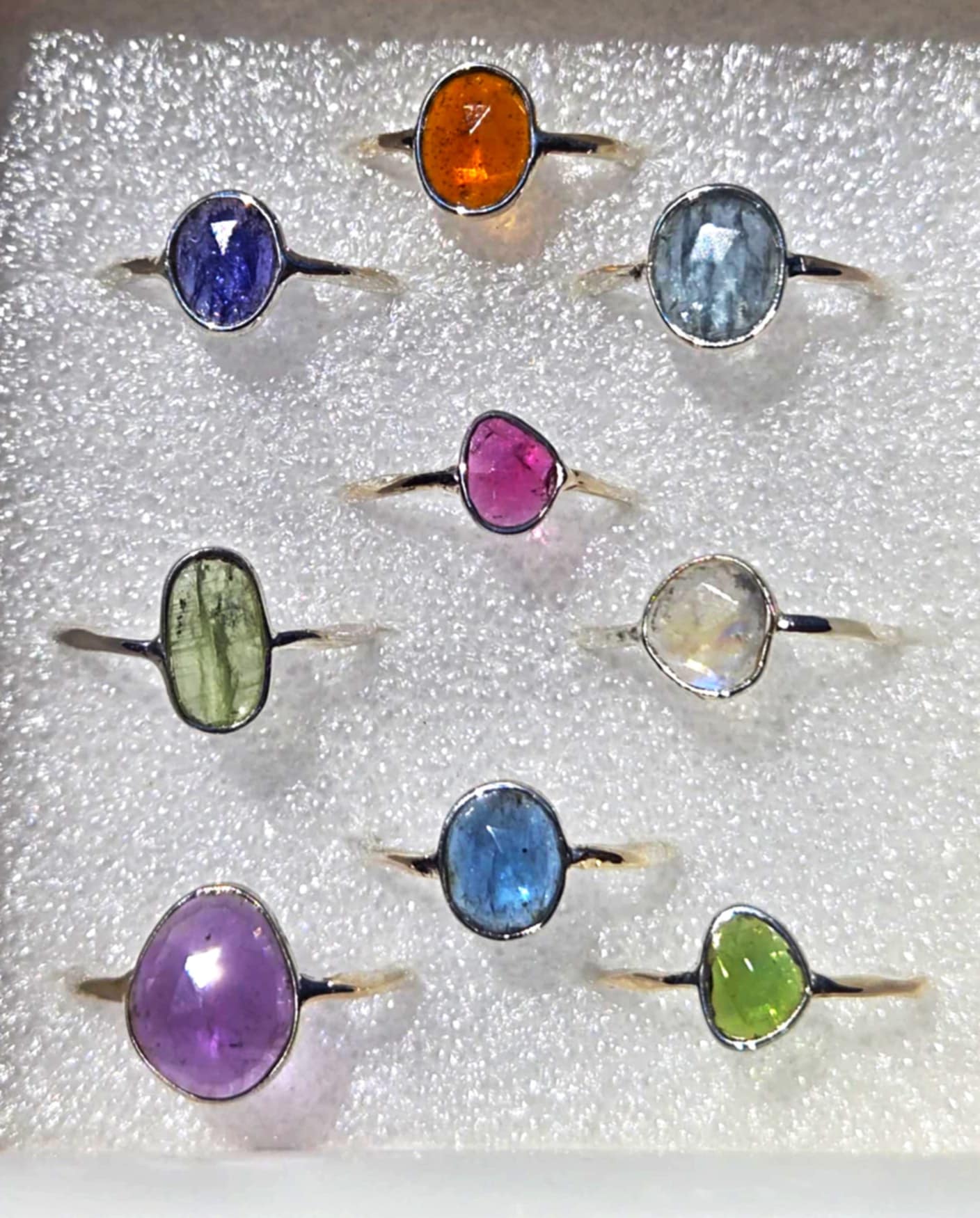 Yas Assorted Sterling Silver Rings - Protection