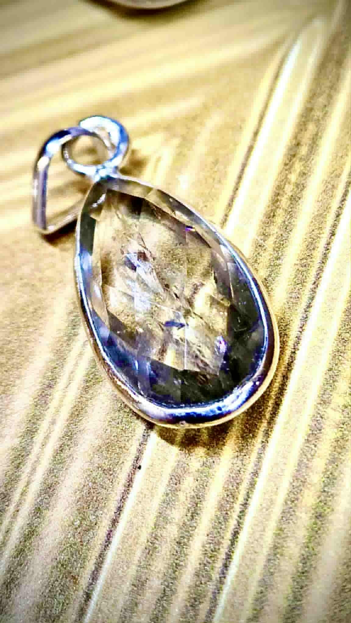 *Sold Out* Treasure Prasiolite Pendants