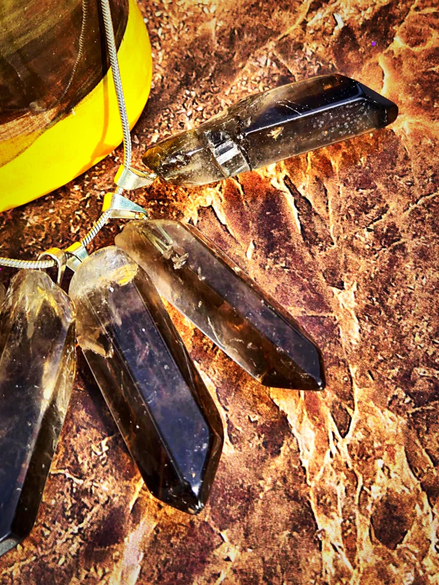 Healthy AF Smokey Quartz Pendants - Physical/Mental Healing