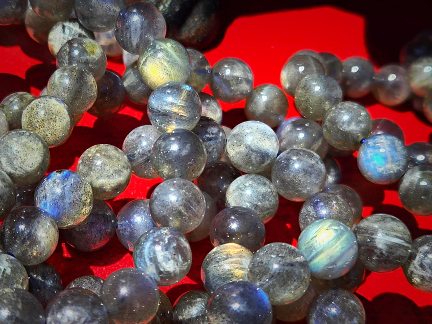 Shimmer Drops Labradorite Bracelet - Protection