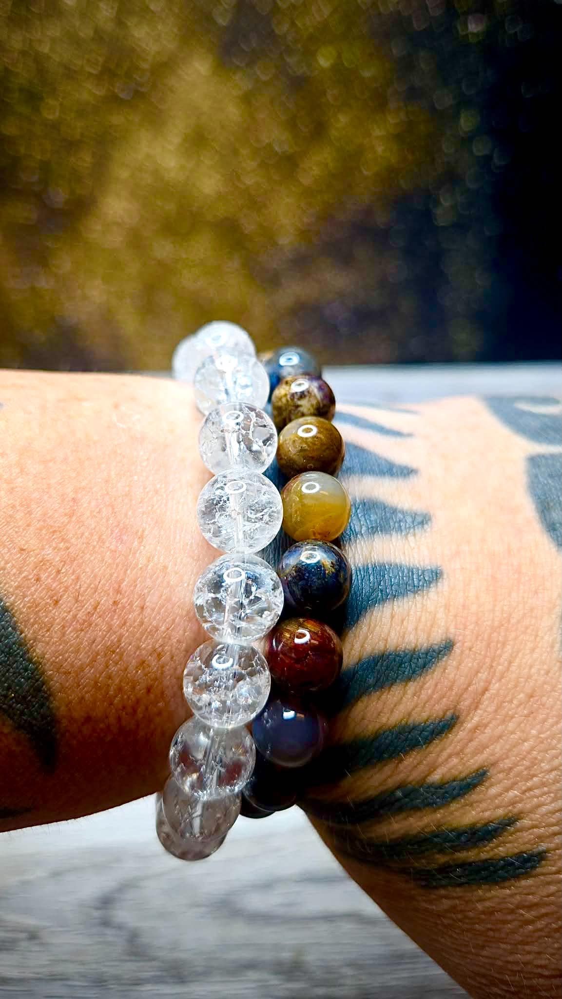 ✨Sparkletastic Ice Quartz Bracelet