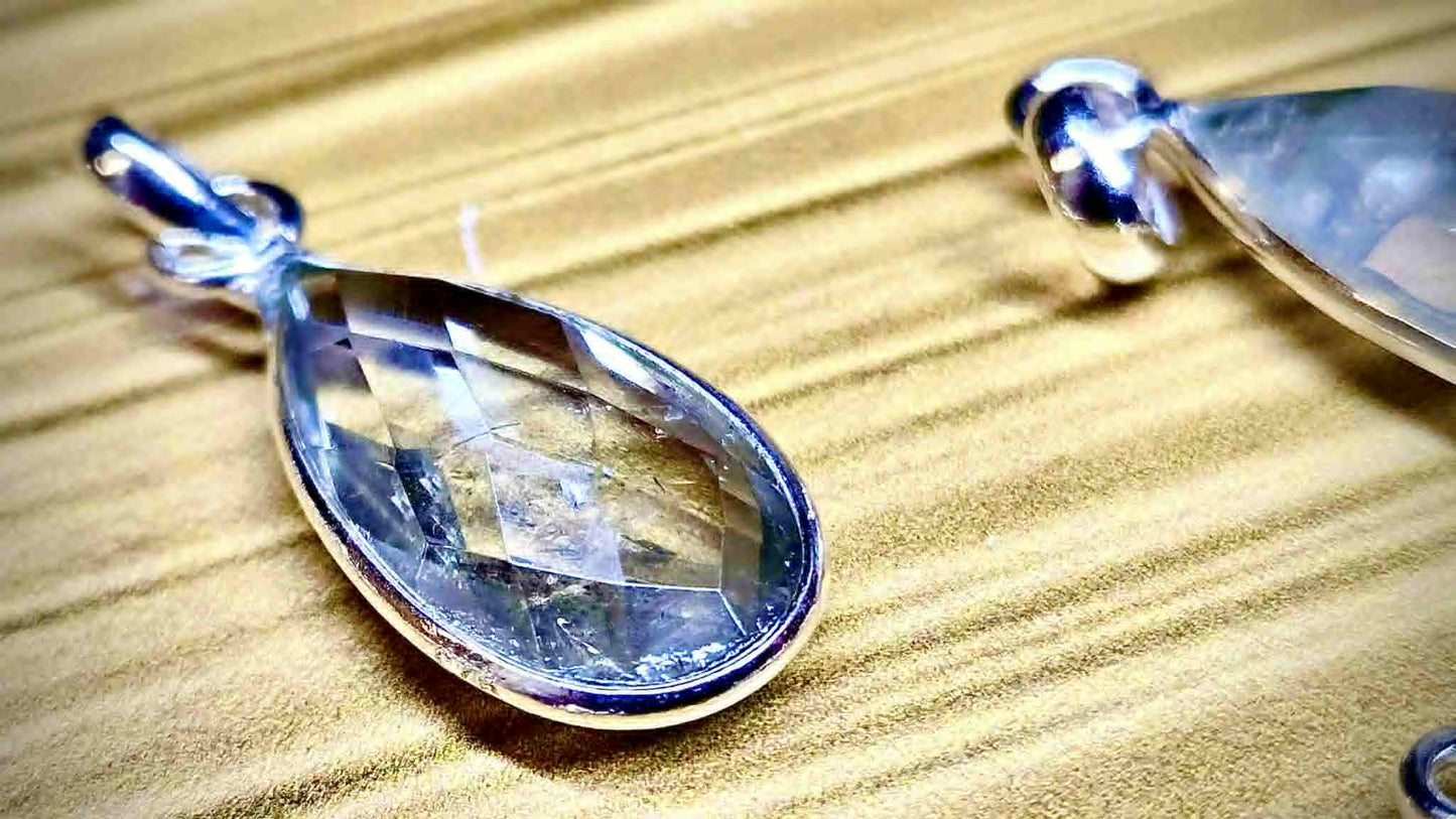 *Sold Out* Treasure Prasiolite Pendants
