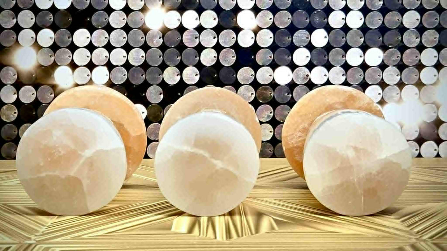 *Sold Out* Fungi of Money Selenite Mushies