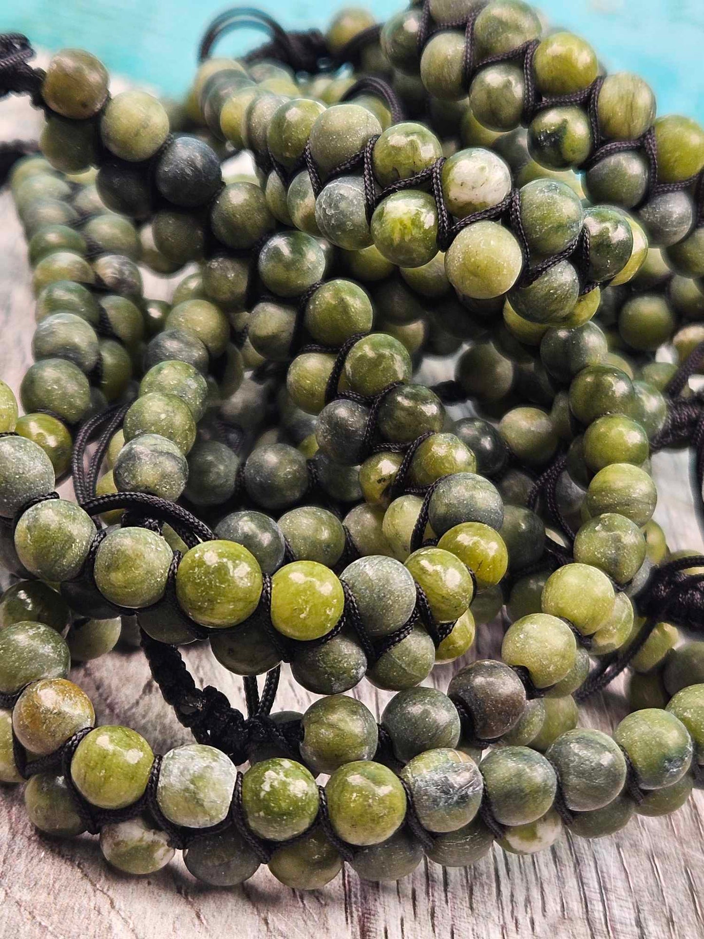 Jade All Day Double Row Bracelets