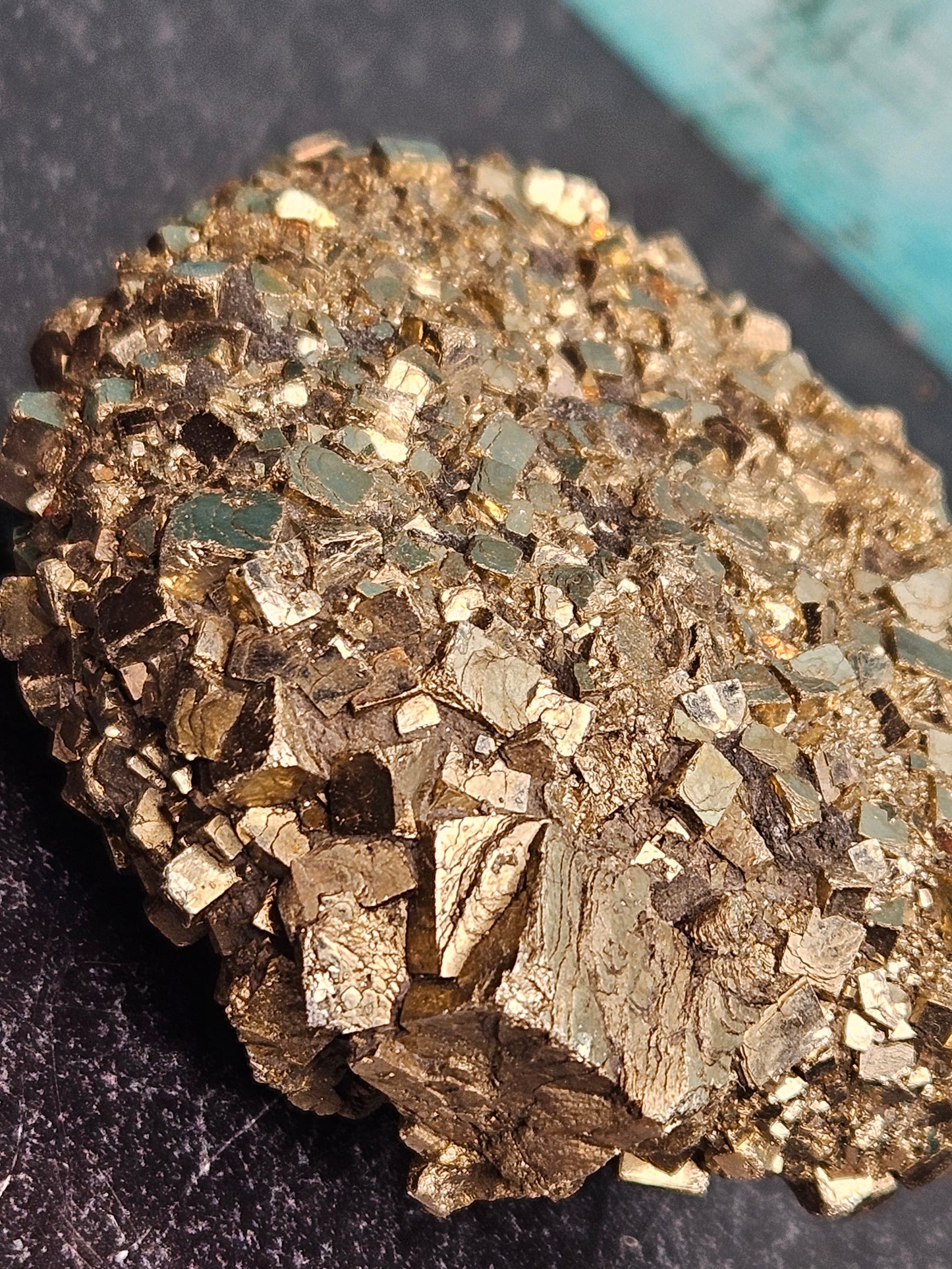 Fire Light Pyrite