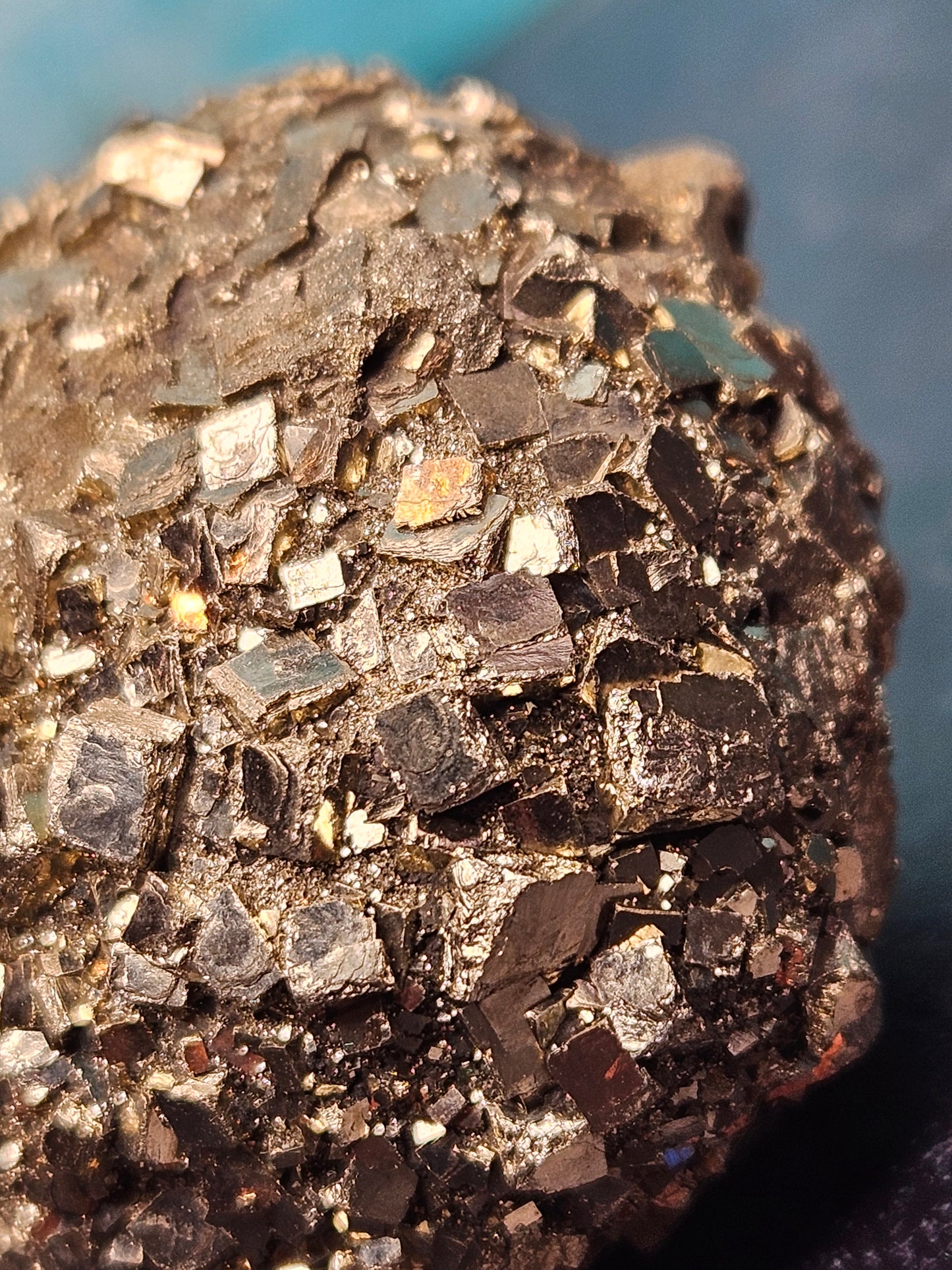 Fire Light Pyrite