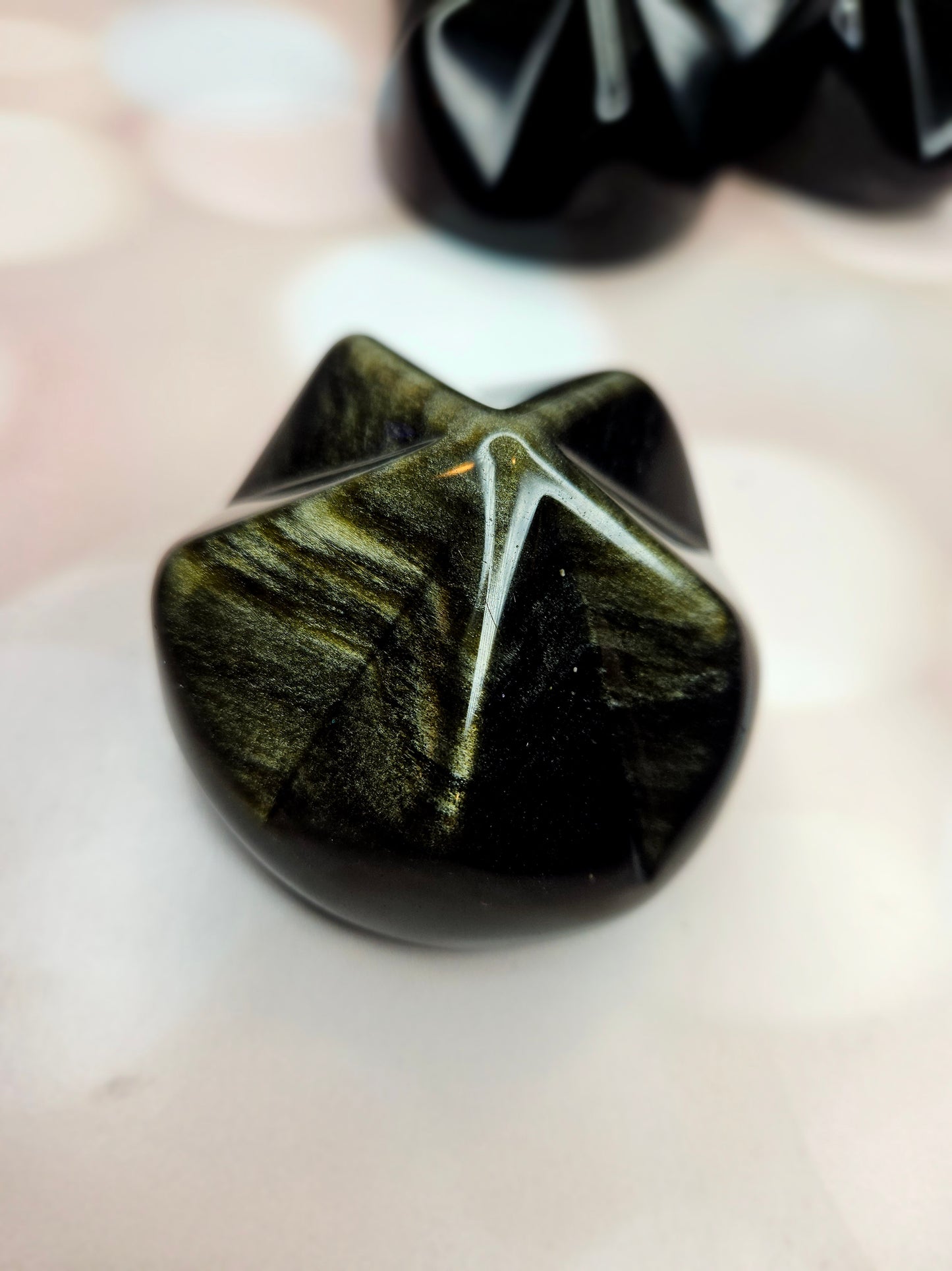 Oracle Star Goldsheen Obsidian Babies