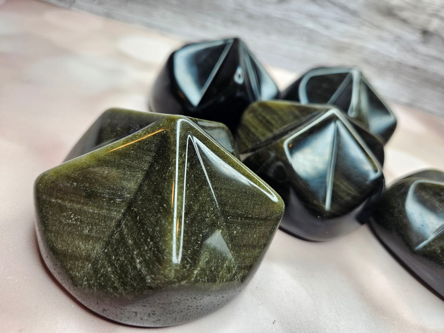 Oracle Star Goldsheen Obsidian Babies