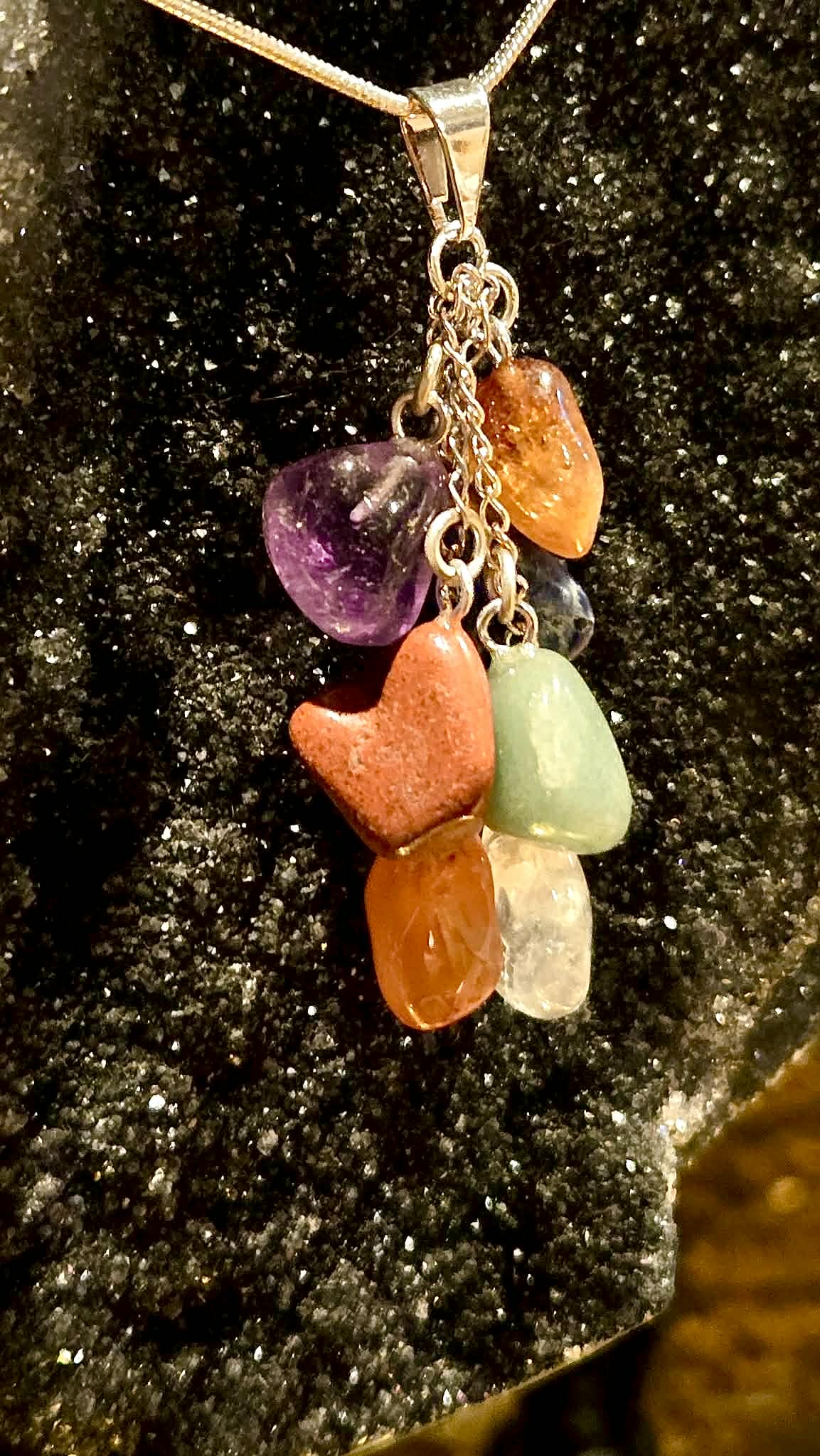 Cascading Beauty multi-stone necklaces - Genie