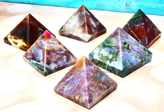 *Sold Out* Freaking Gorgeous Fancy Jasper Pyramids