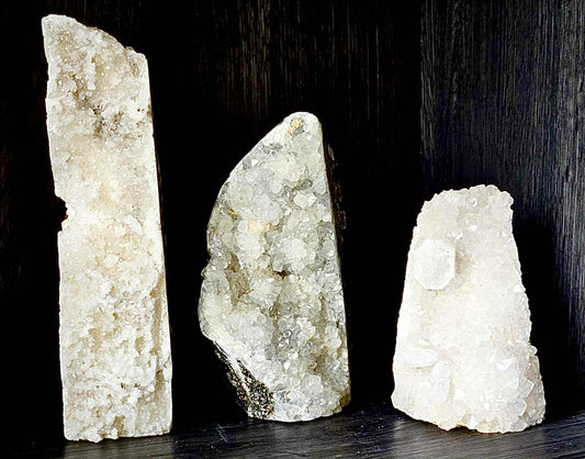 Jaw Dropping Apophyllite Bookends - Power