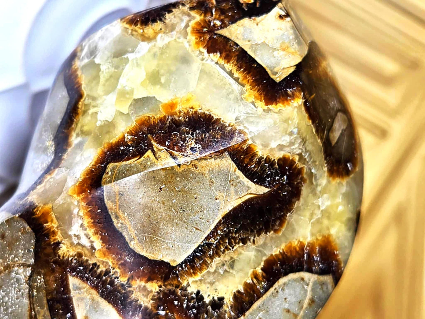 Sweet Septarian Flames