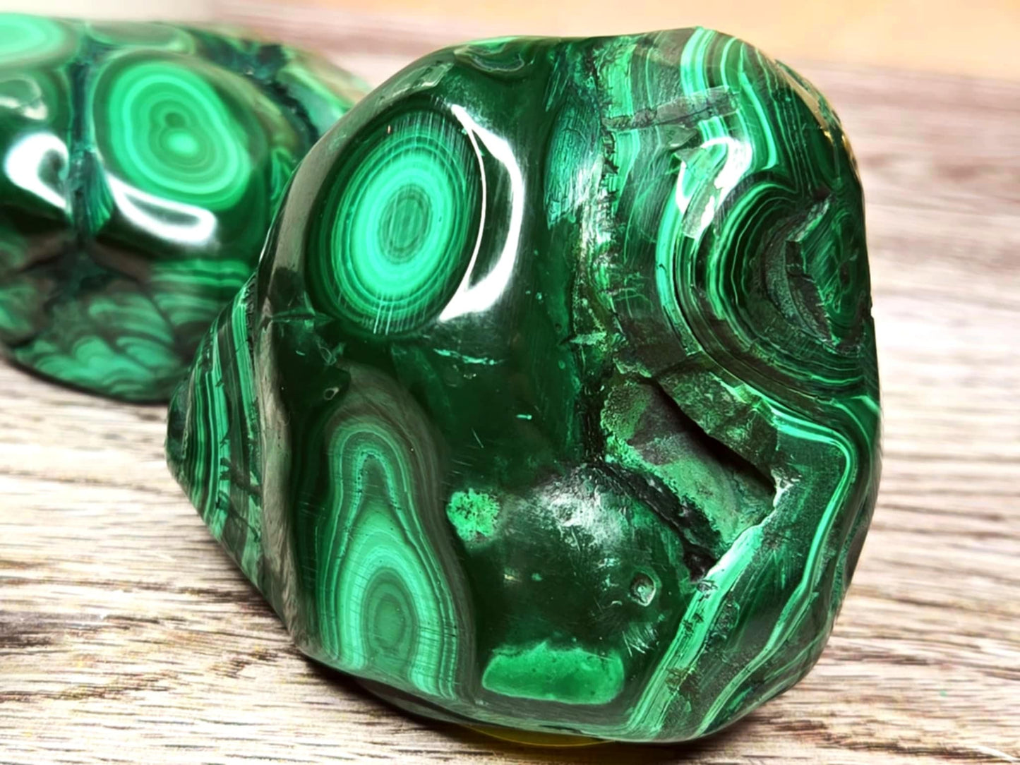 Heart Chakra Malachite Free Forms