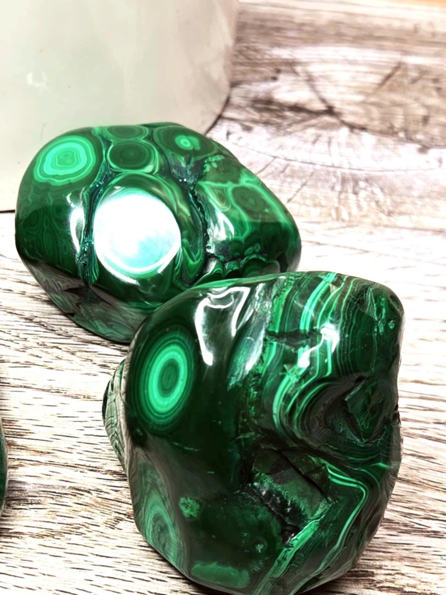 Heart Chakra Malachite Free Forms