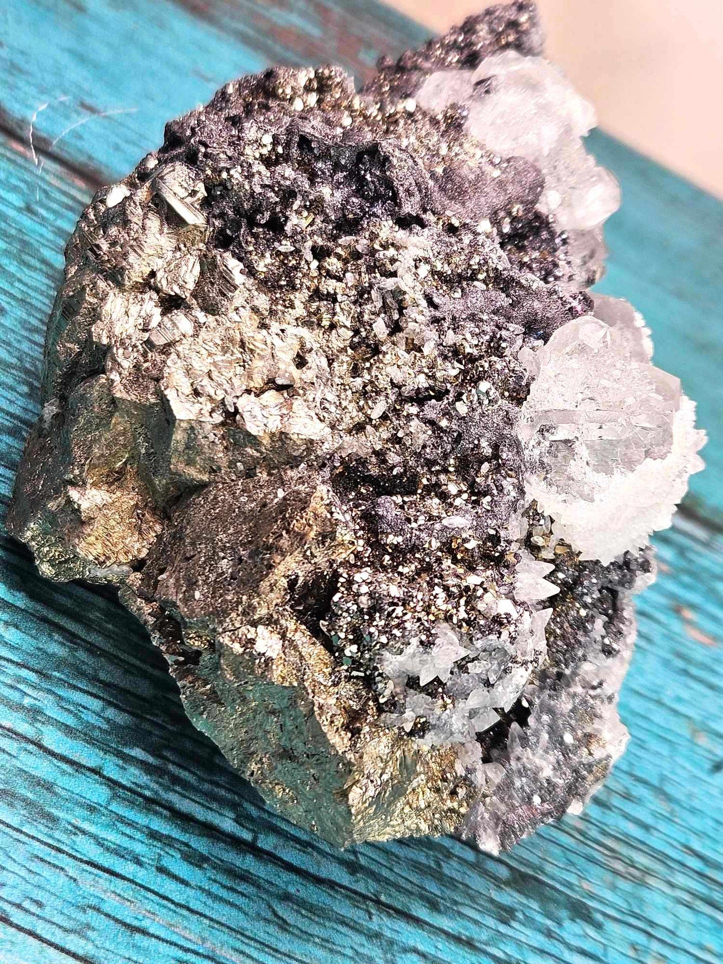 Magically Delicious Pyrite, Quartz & Sphalerite Specimens