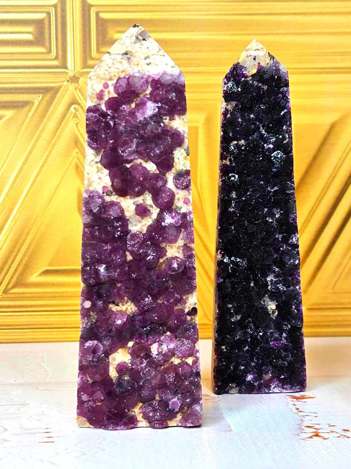 Grounded Healing Fluorite Ore Towers