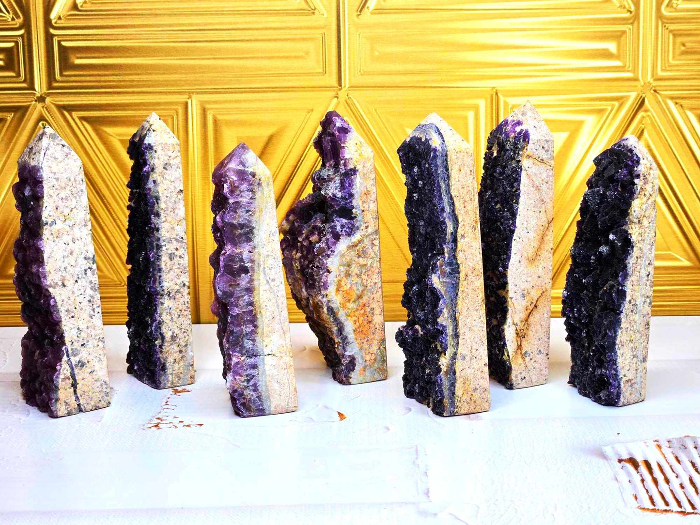 Grounded Healing Fluorite Ore Towers