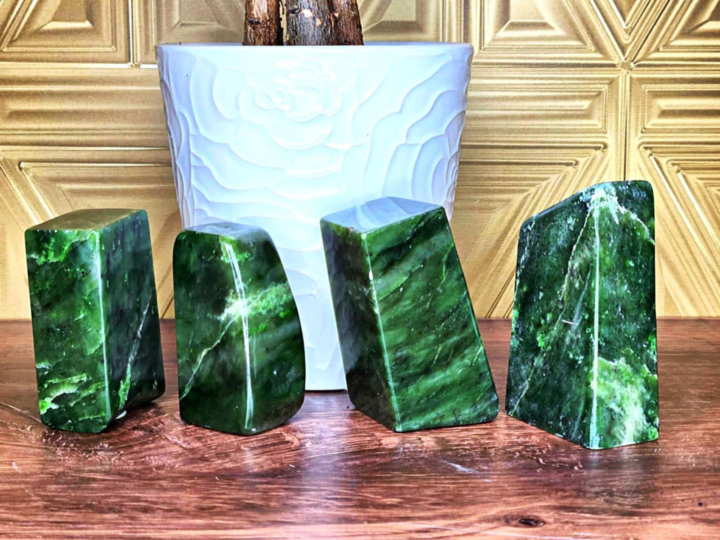 Green Goddess Nephrite Jade Freeform