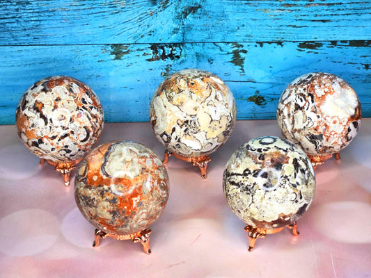 *Sold Out* Magnificent Money Agate Spheres