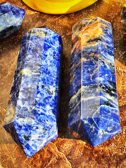 Sacred Energy Double Terminated Sodalite - Physical/Mental Healing
