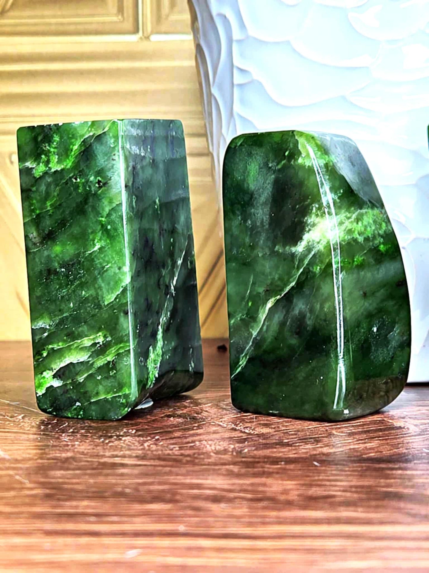 Green Goddess Nephrite Jade Freeform