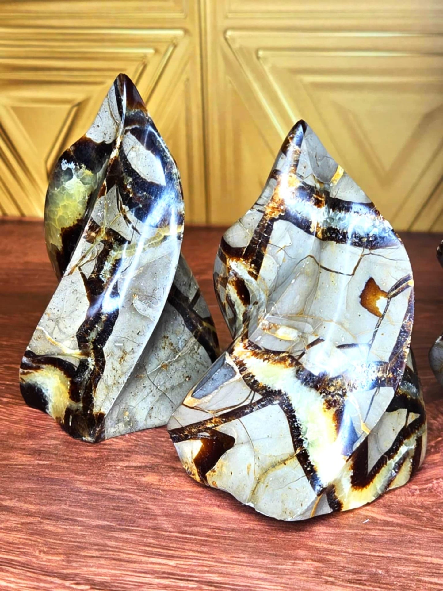 Sweet Septarian Flames