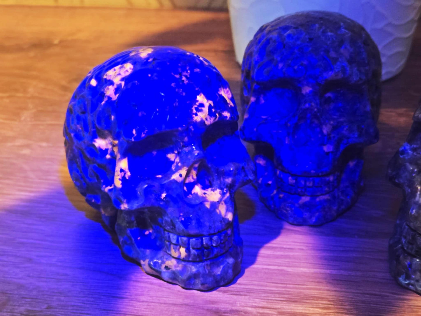 Oh Em Gee Flame Stone Skulls