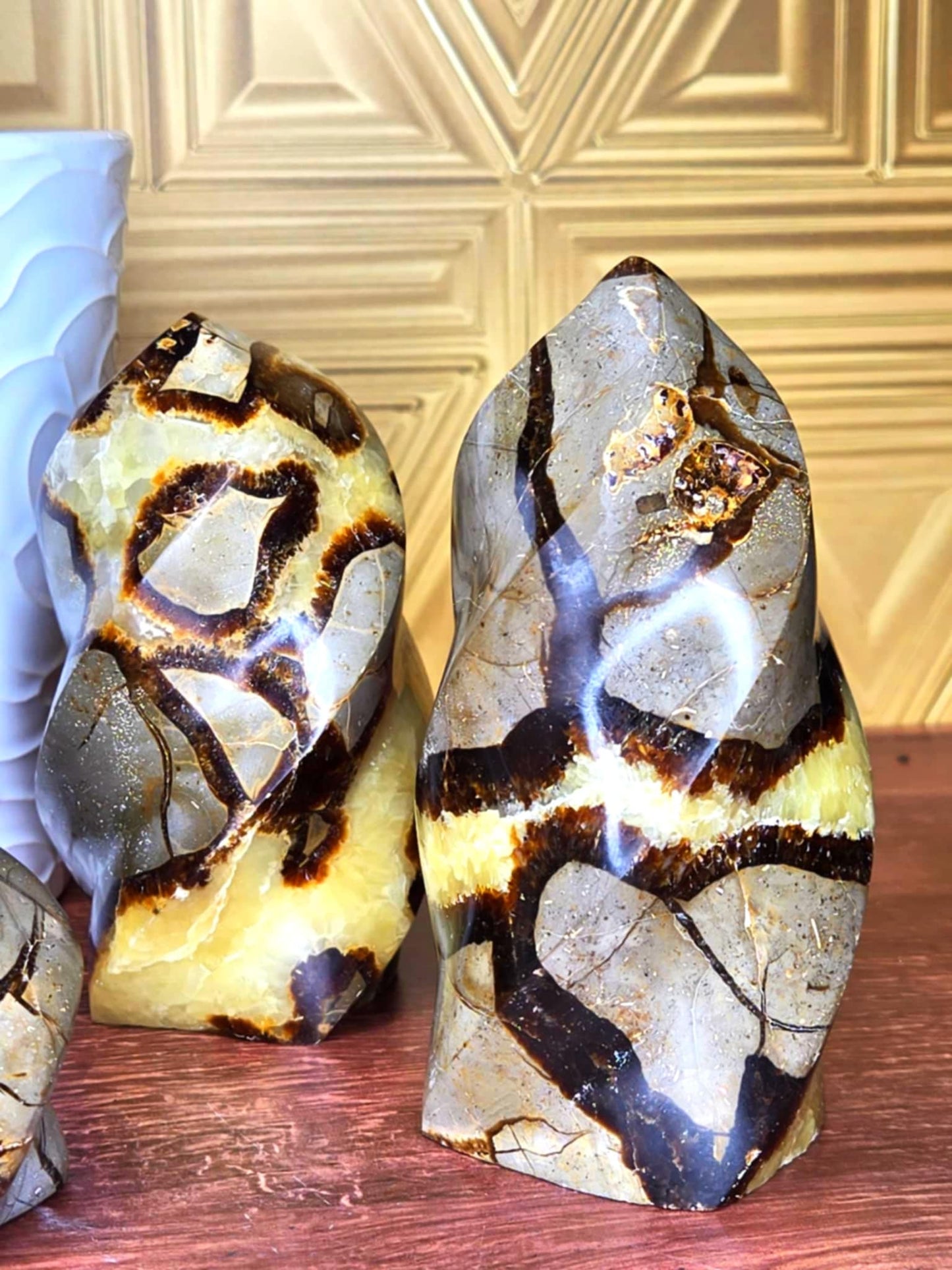 Sweet Septarian Flames