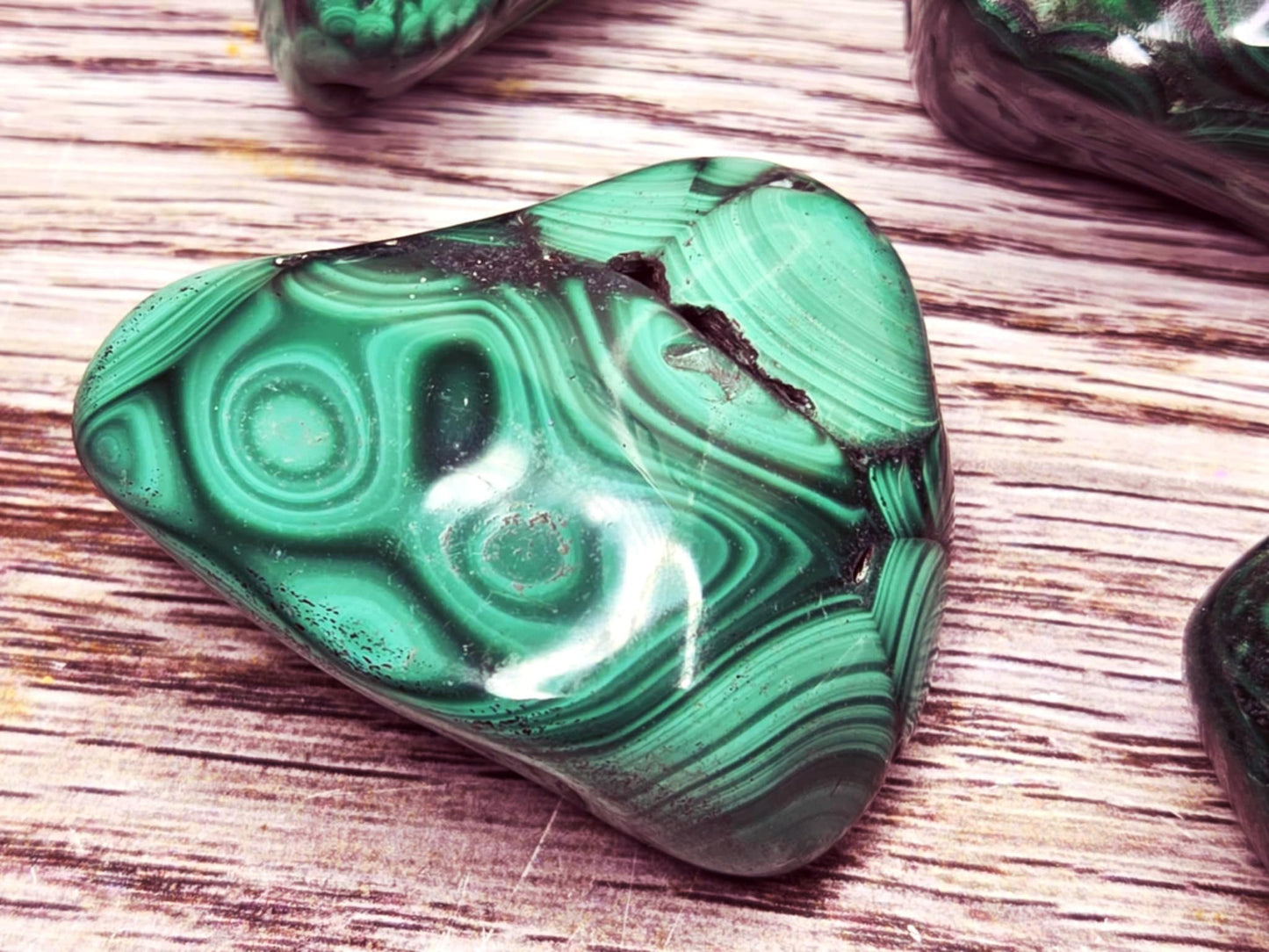 Heart Chakra Malachite Free Forms