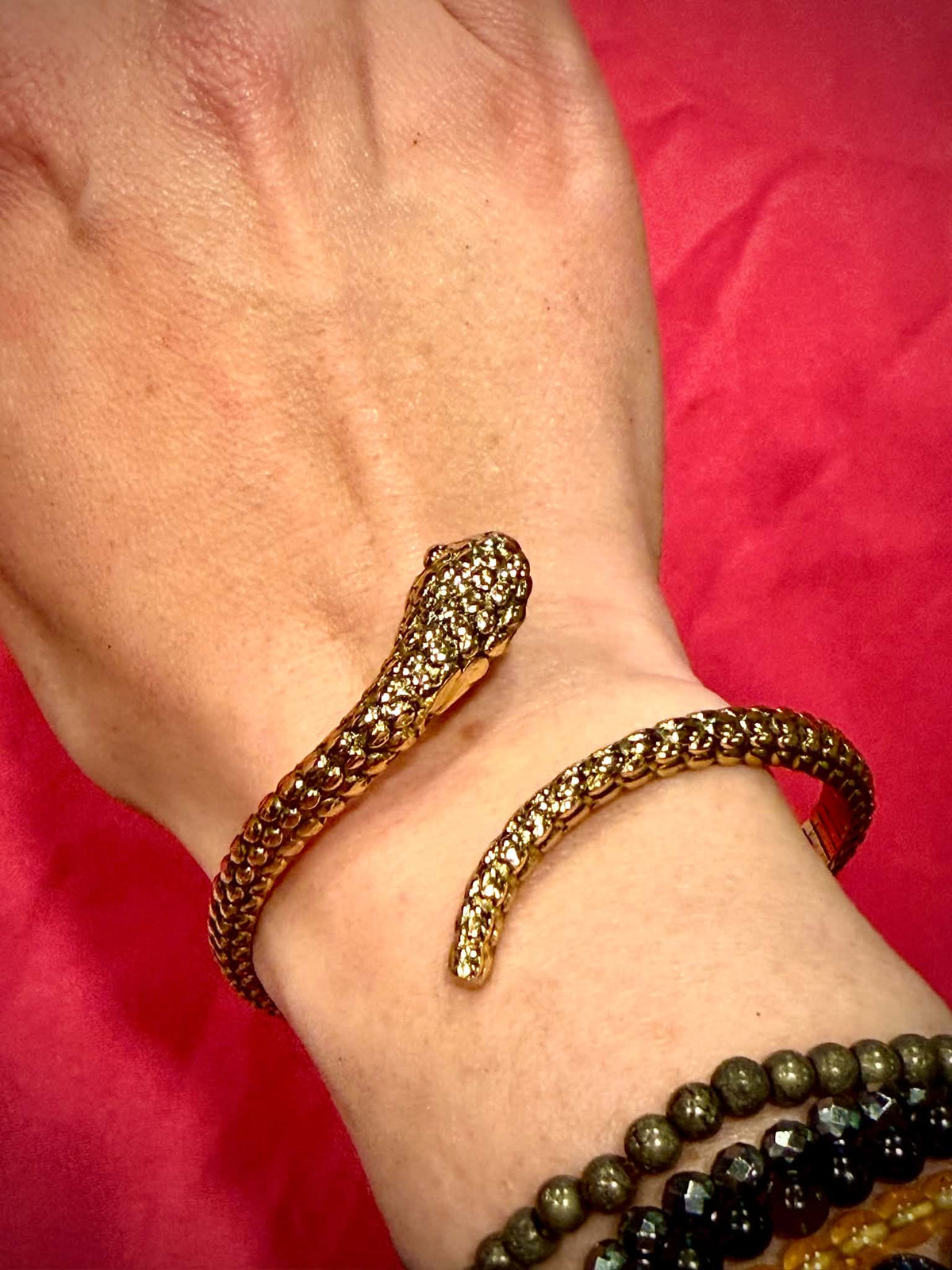 🐍Lilith’s Coil Snake Bracelets