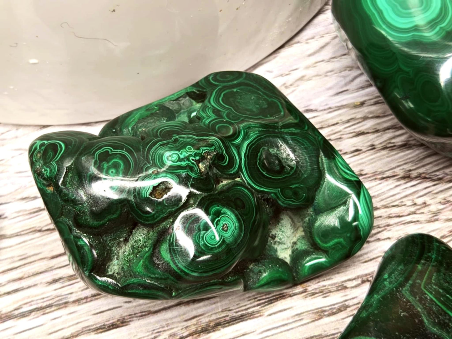 Heart Chakra Malachite Free Forms