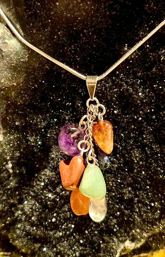 Cascading Beauty multi-stone necklaces - Genie