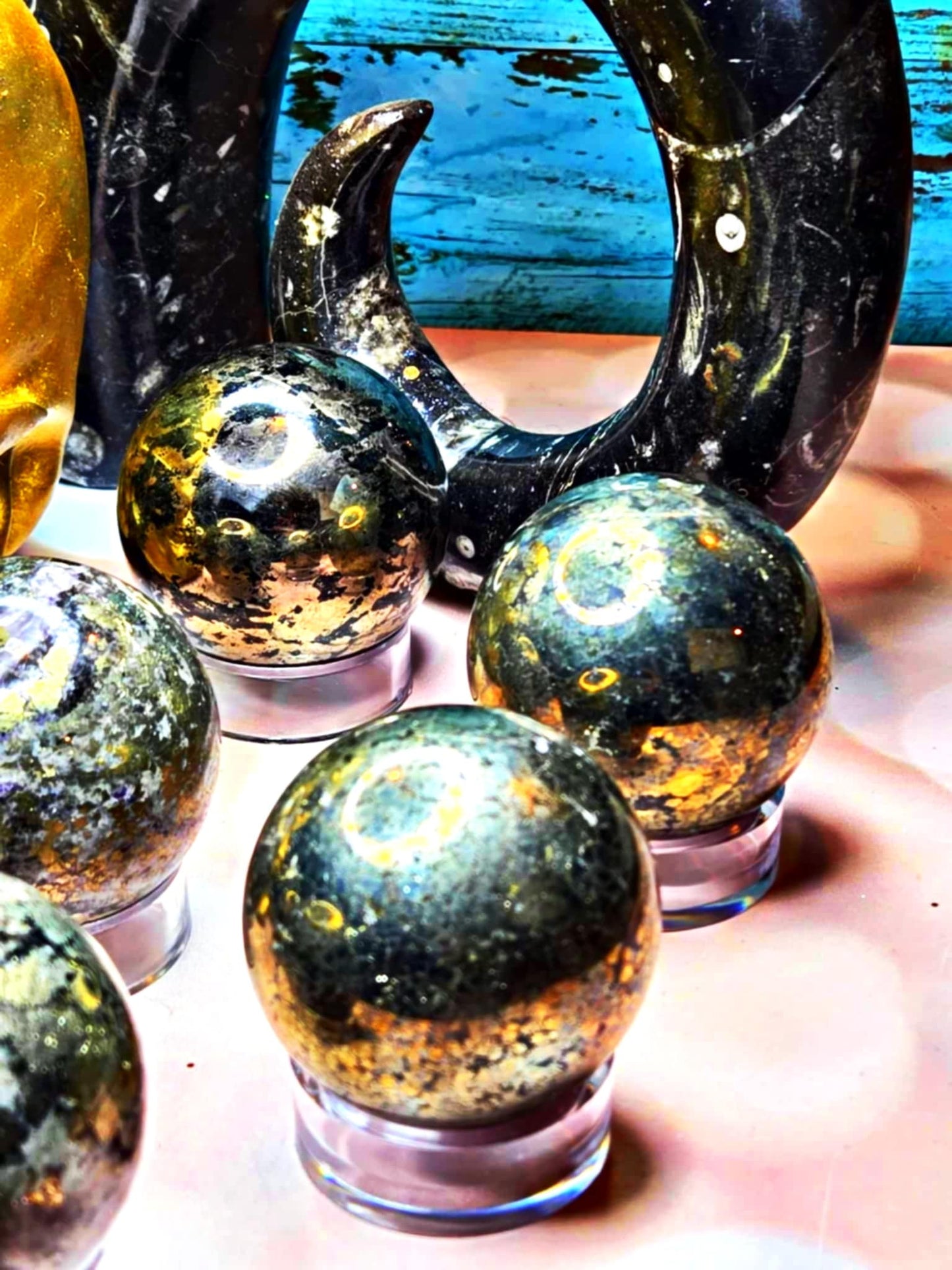 Pyrite Orbs