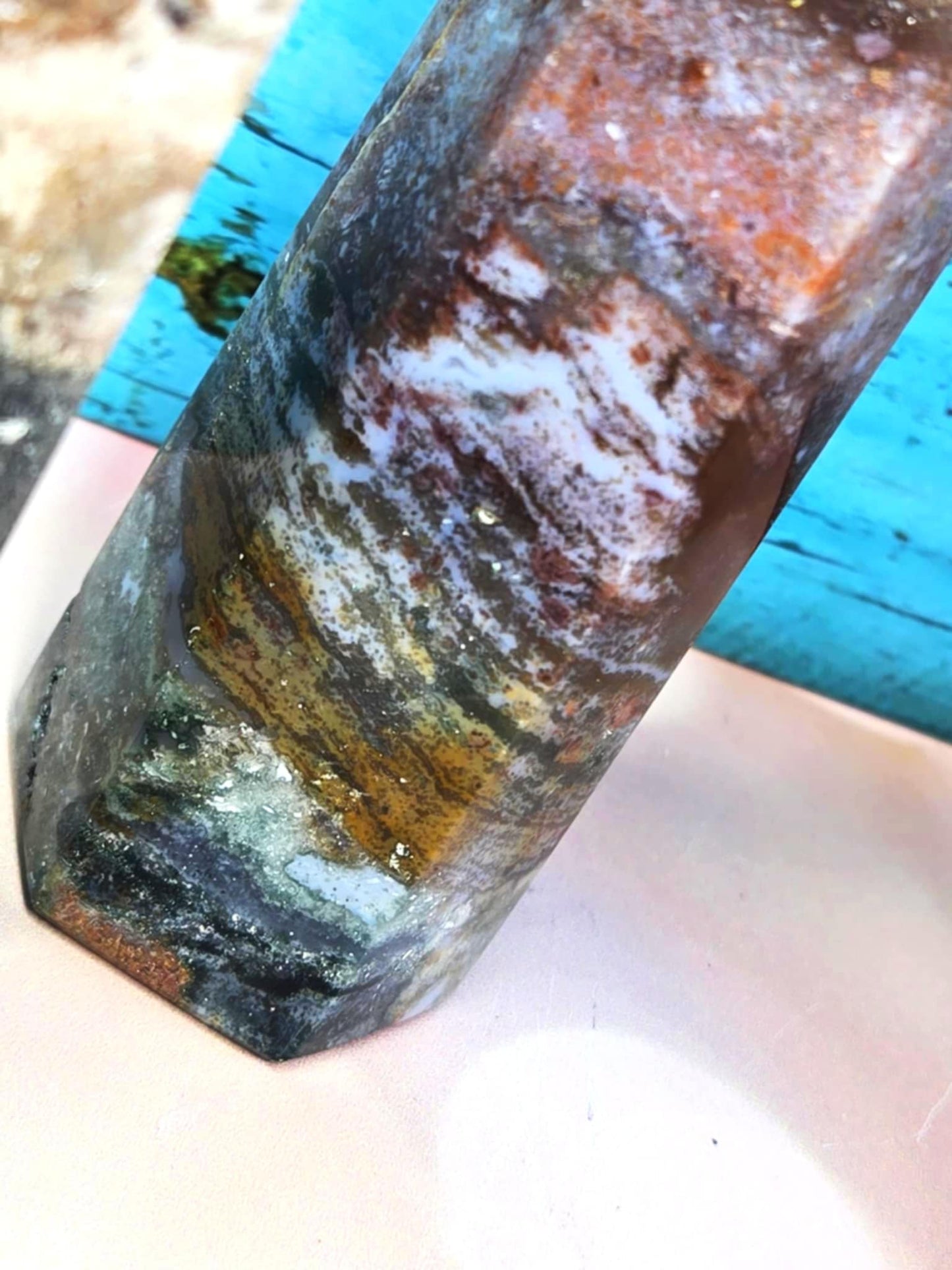 Rare Beauty Ocean Jasper Towers