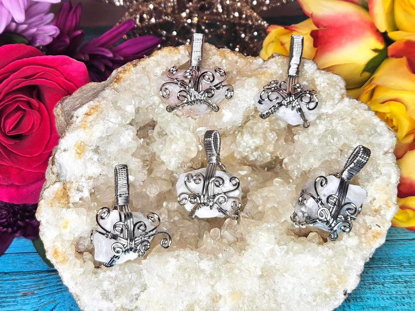 💐Good Vibes Moonstone Pendants *double spelled offering!*