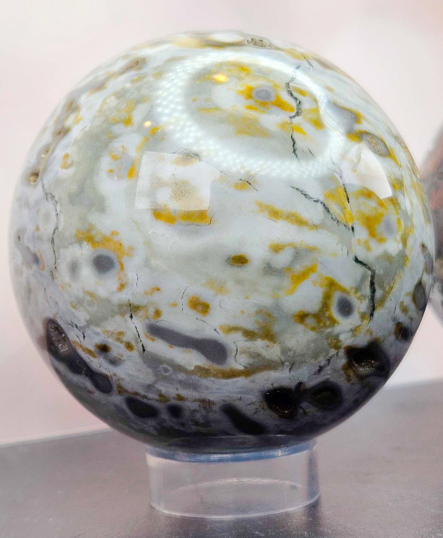 Deck the Halls Ocean Jasper Spheres