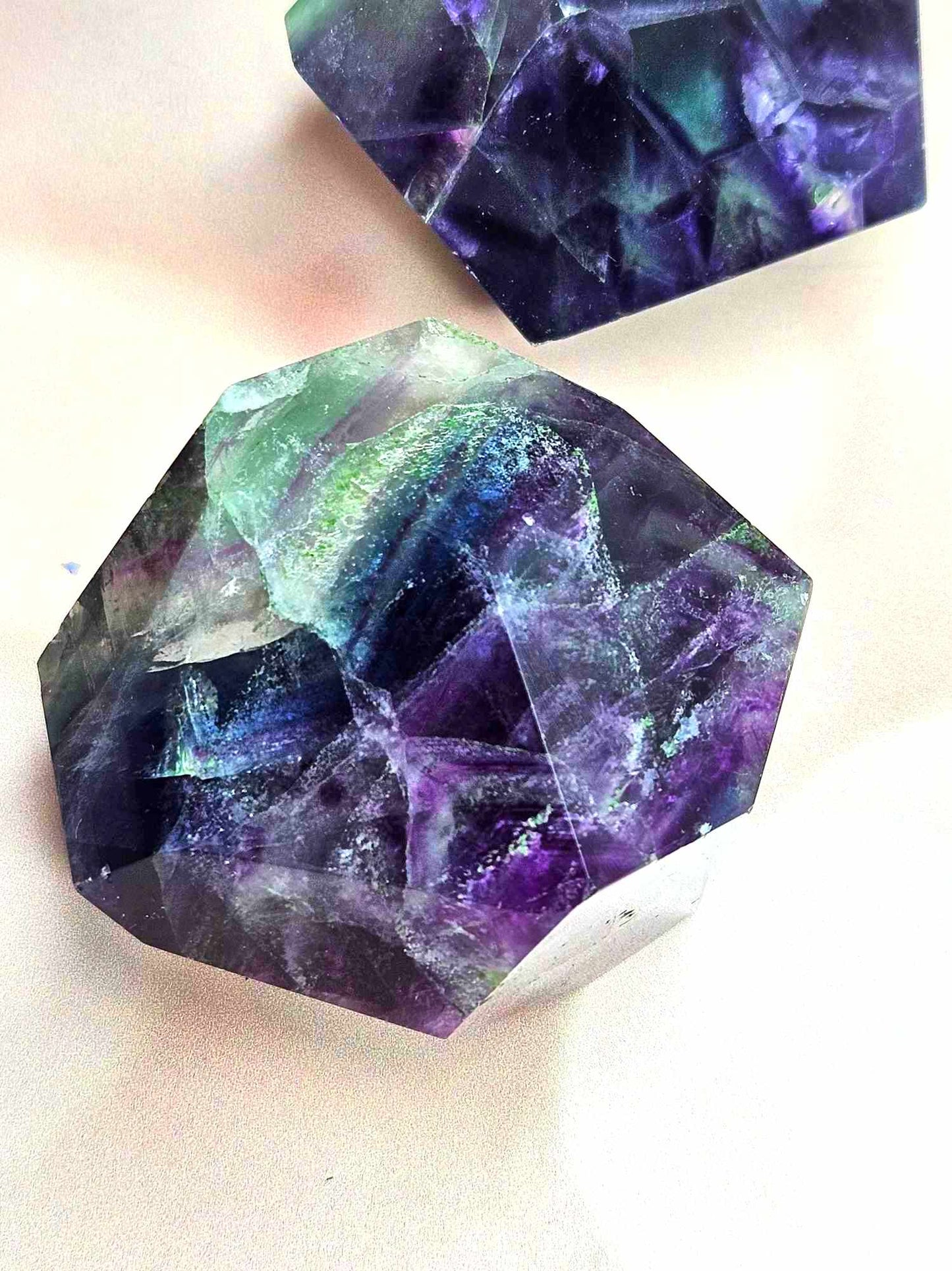 Freaking Fabulous Faceted Fluorite