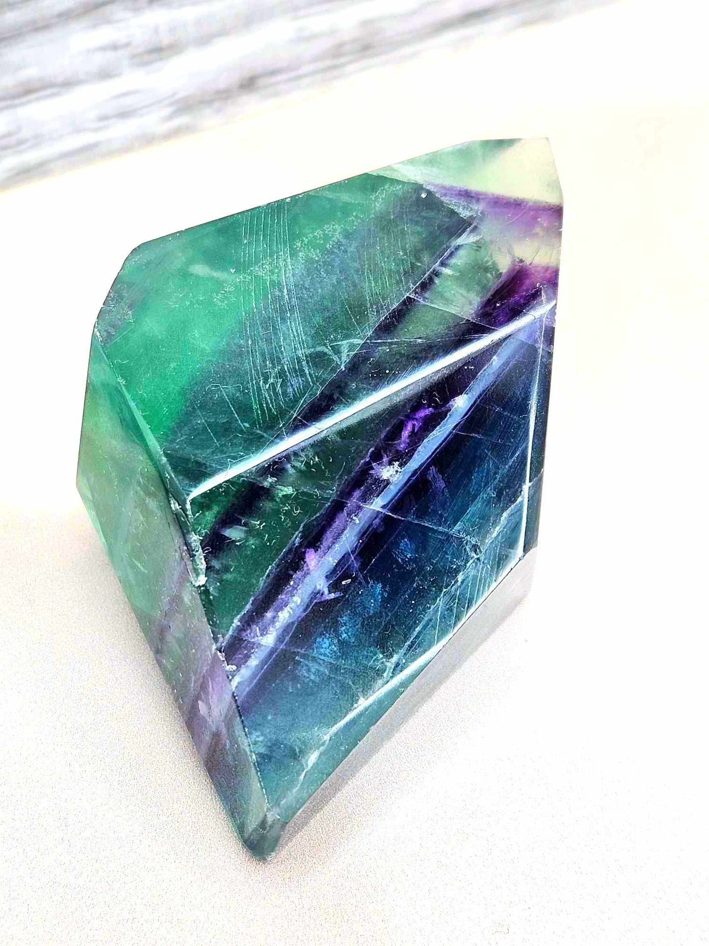 Freaking Fabulous Faceted Fluorite