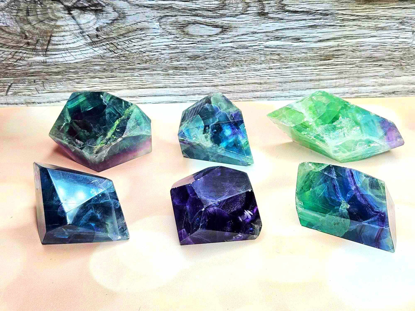 Freaking Fabulous Faceted Fluorite