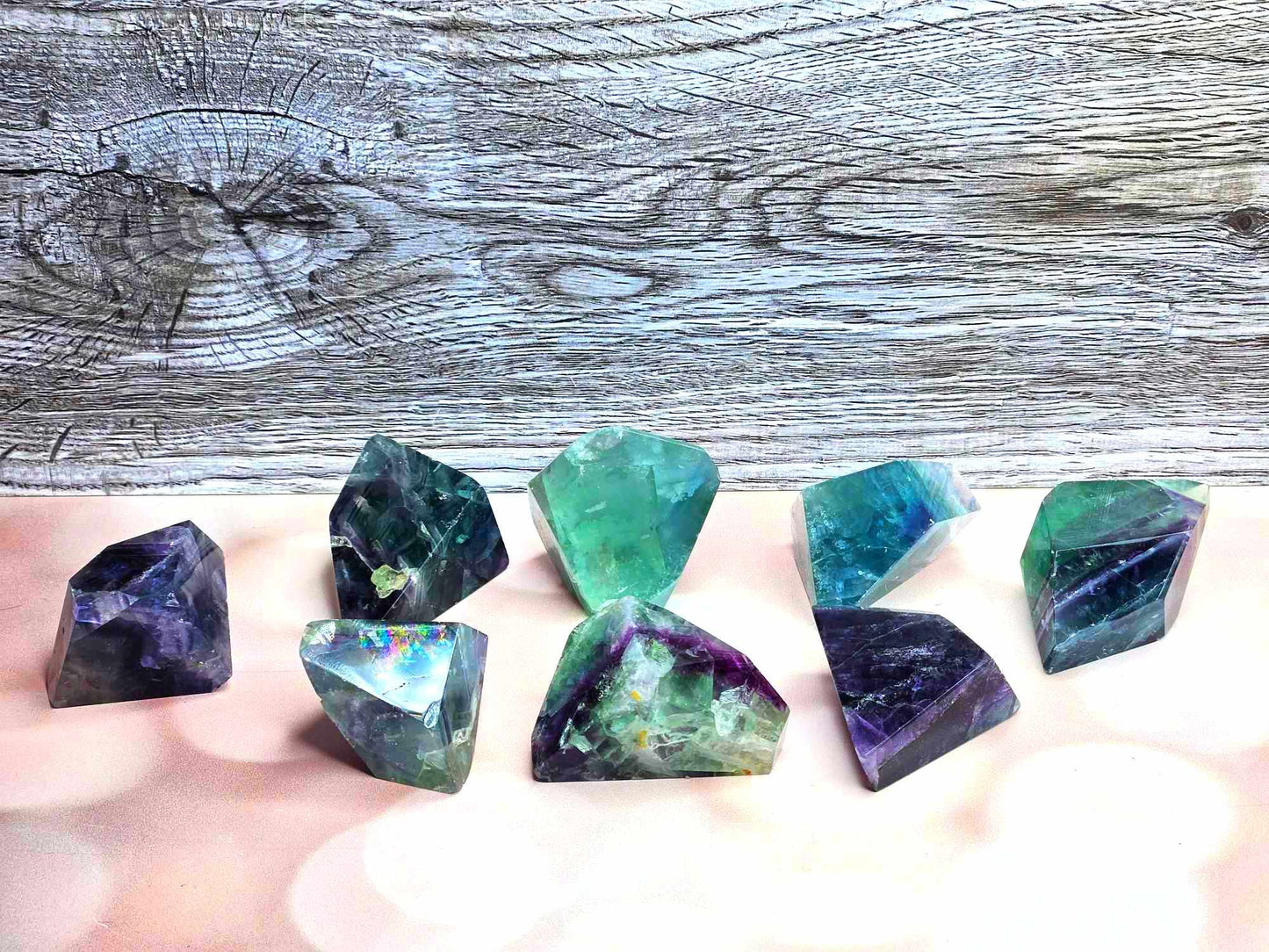 Freaking Fabulous Faceted Fluorite