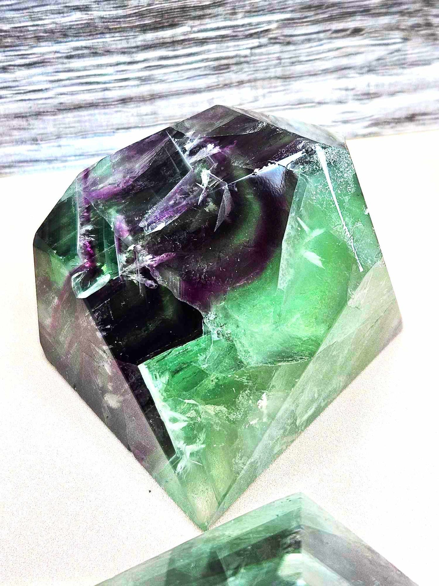 Freaking Fabulous Faceted Fluorite