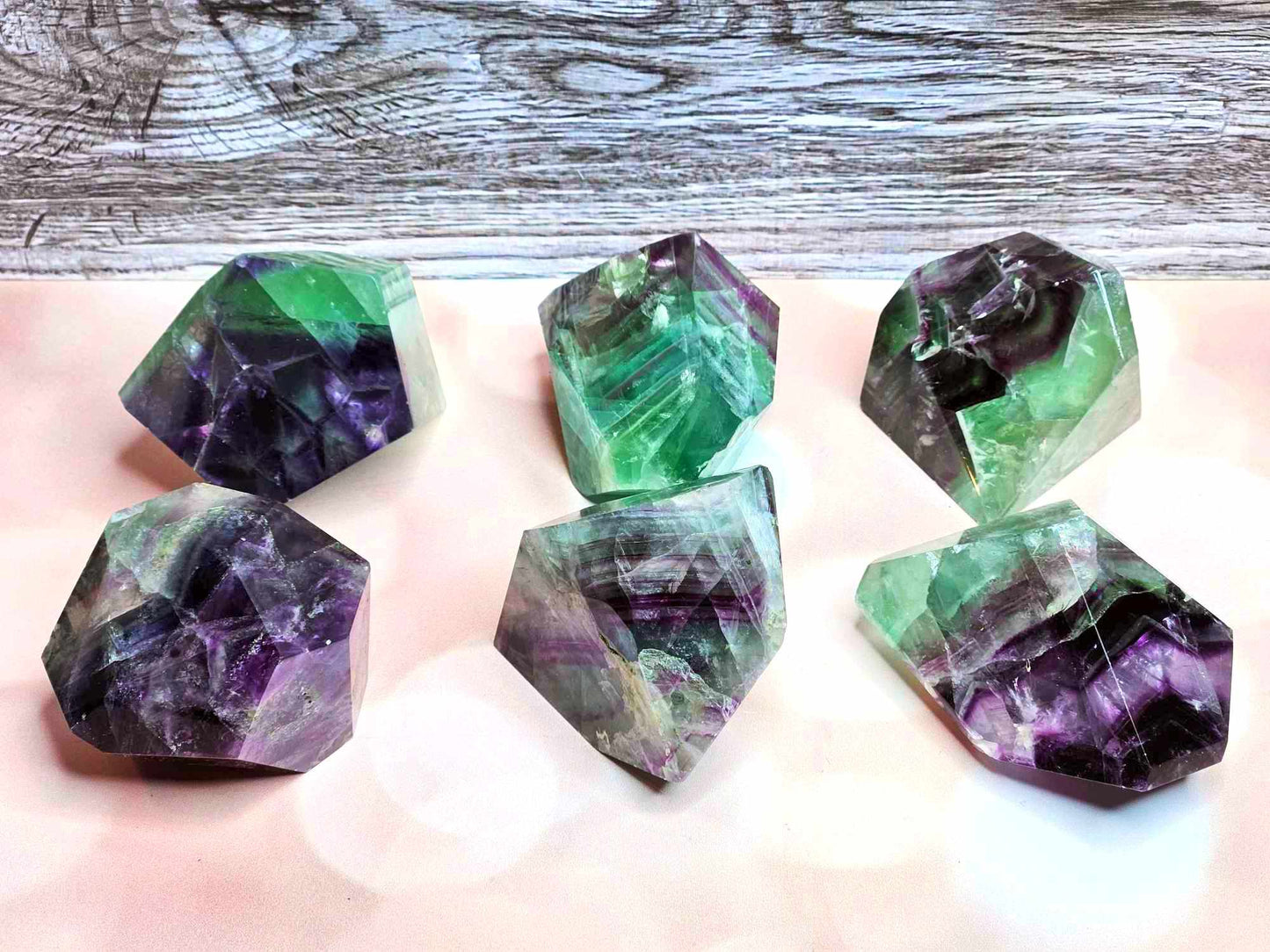 Freaking Fabulous Faceted Fluorite